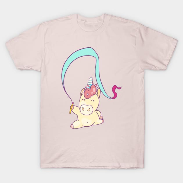 Chubby Unicorn - Dance T-Shirt by Hounds_of_Tindalos